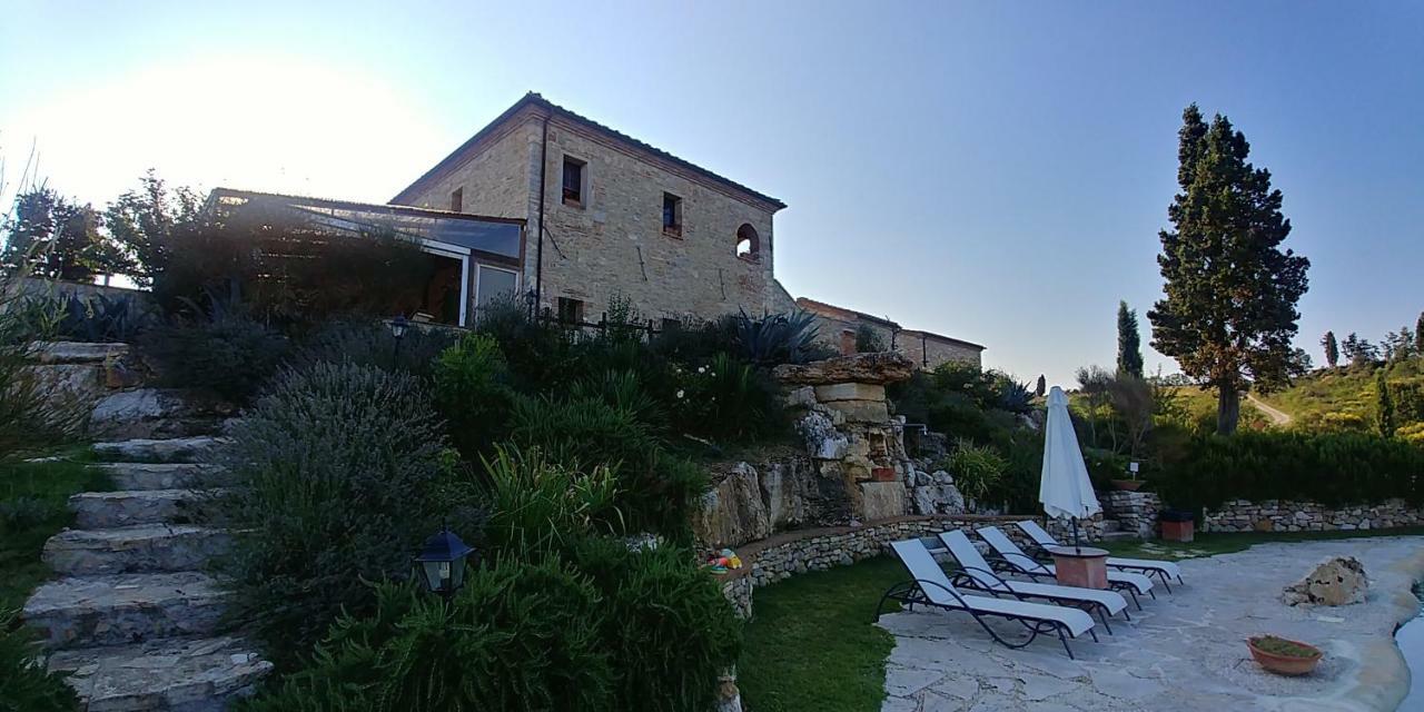 Agriturismo Scannano Serre Di Rapolano Buitenkant foto